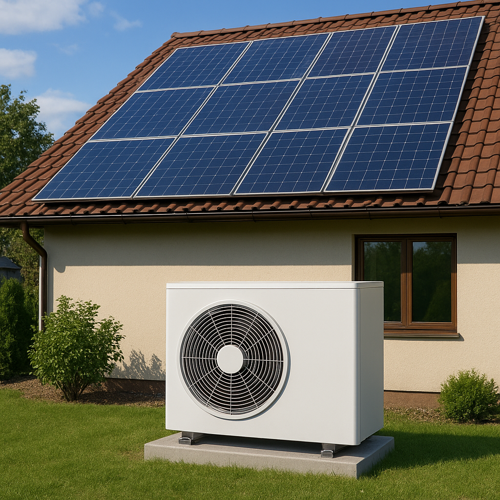 Fotowoltaika a pompa ciepła – idealne połączenie dla domu