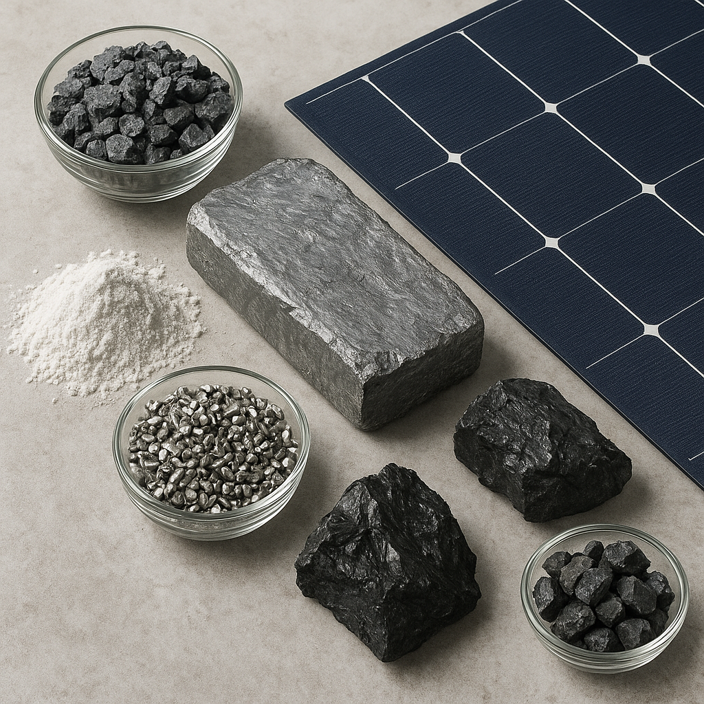 Jakie biosurowce wykorzystuje się przy produkcji paneli fotowoltaicznych?