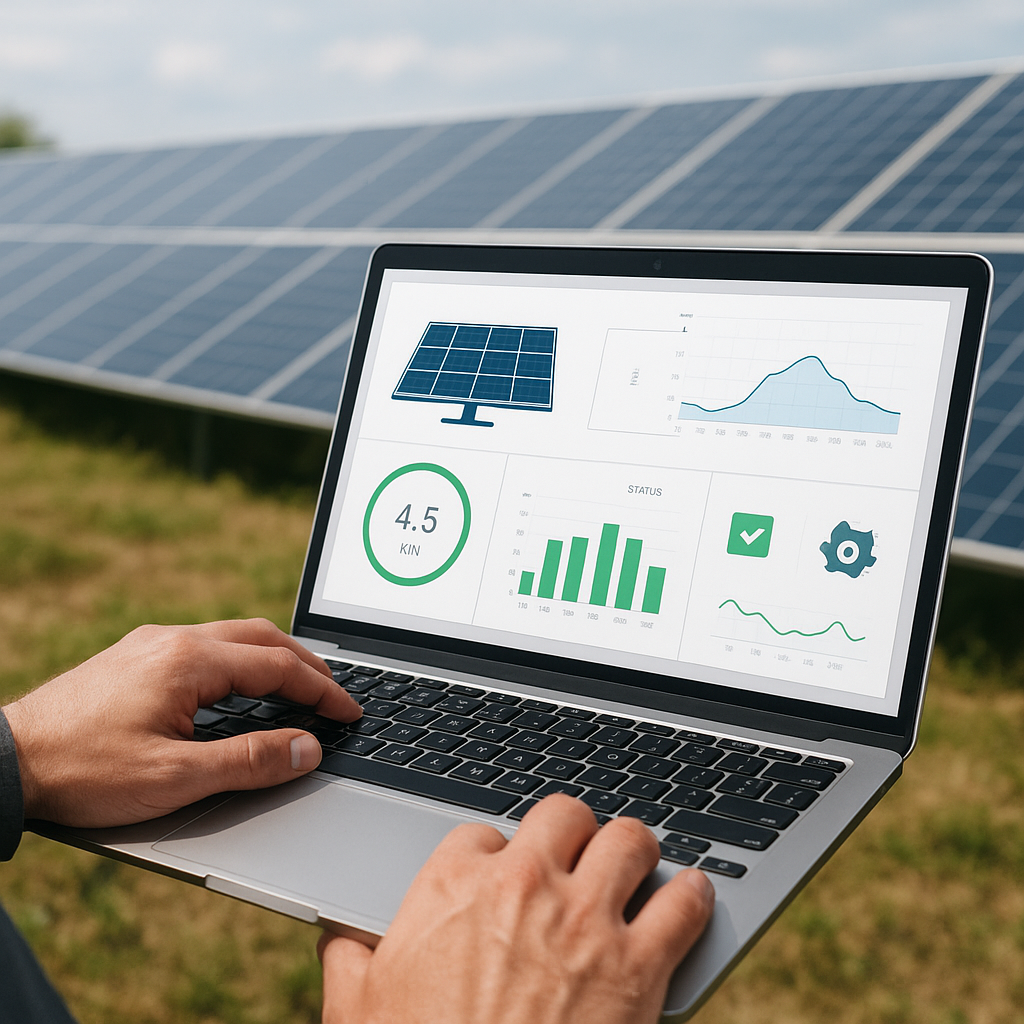 Jak działa monitoring instalacji fotowoltaicznej w czasie rzeczywistym