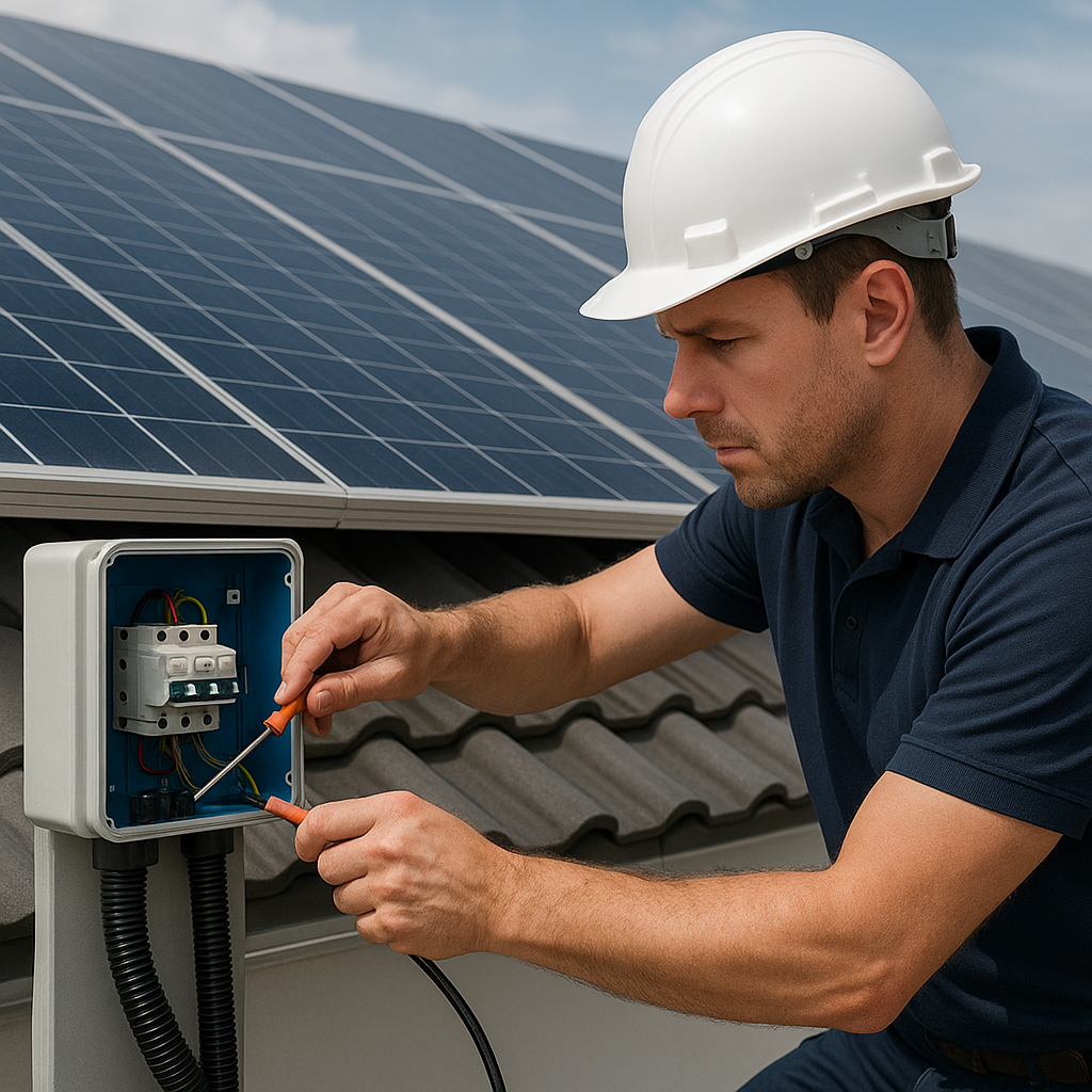 Co robić po awarii sieci – jak zabezpieczyć instalację PV