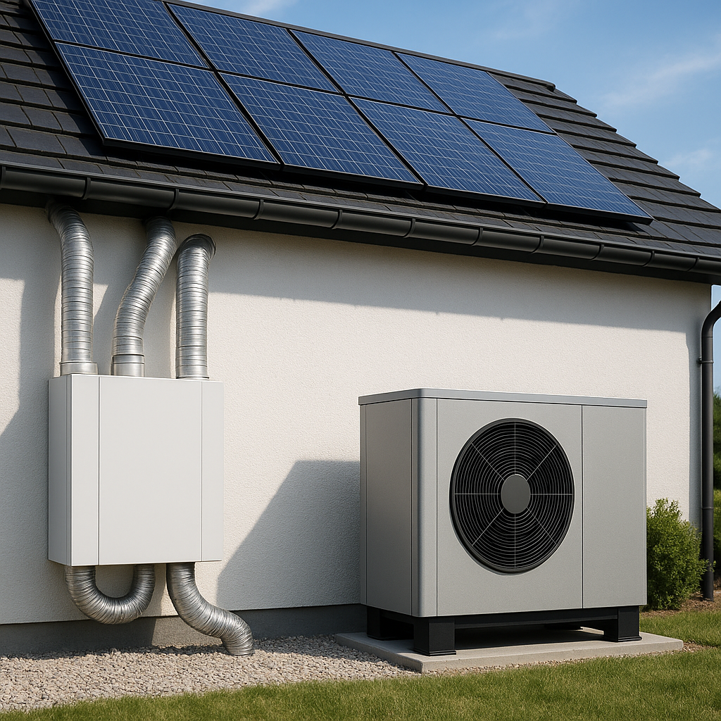 Jak połączyć fotowoltaikę z rekuperacją i pompą ciepła