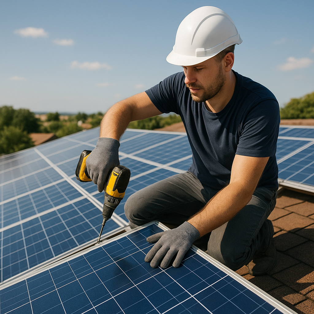 Jak wygląda dzień z życia instalatora fotowoltaiki