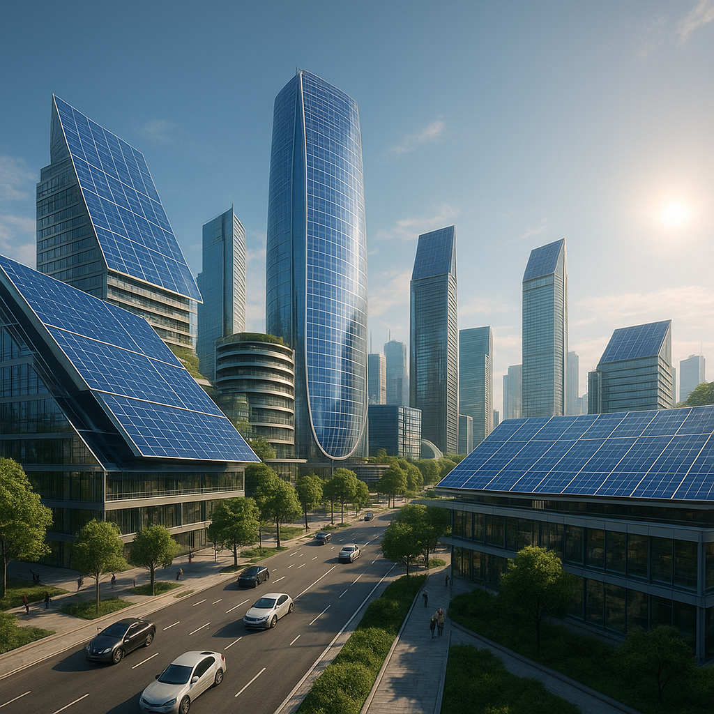 Jak wygląda przyszłość fotowoltaiki w miastach przyszłości (smart city)