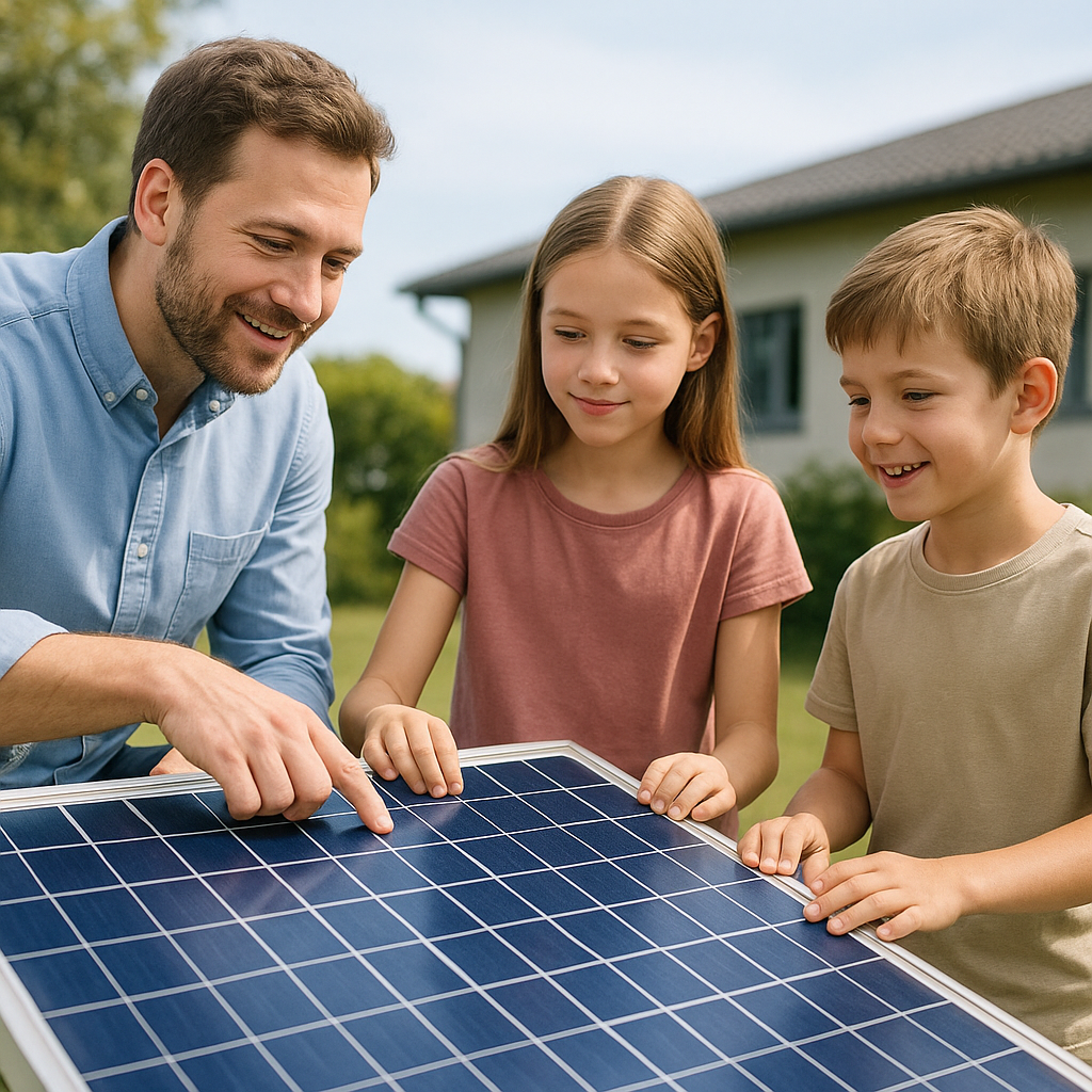 Fotowoltaika w edukacji – jak uczyć dzieci o energii odnawialnej