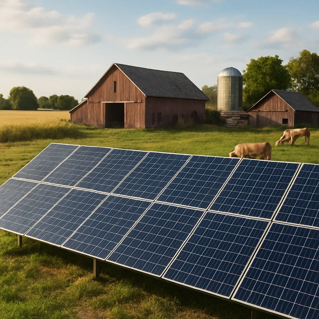 Czy fotowoltaika opłaca się w małym gospodarstwie rolnym