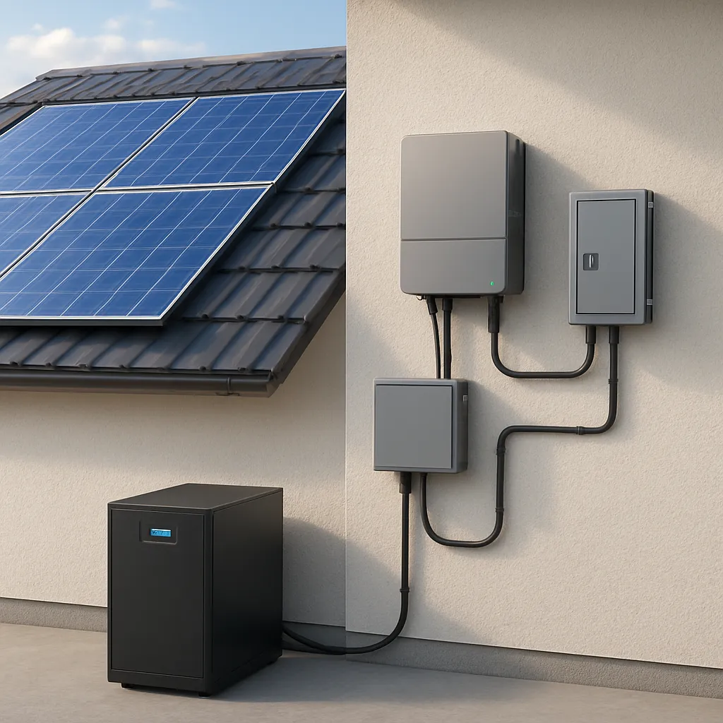 Jak działa instalacja PV z systemem rezerwowym UPS